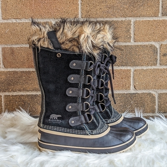 SOREL Tall Faux Fur Boots - Picture 1 of 16
